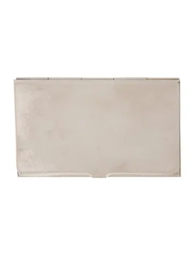Pre-owned Tiffany & Co Sterling Silver Card Case