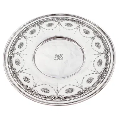 Pre-owned Tiffany & Co . Sterling Silver Dish