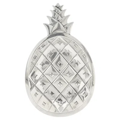 Pre-owned Tiffany & Co . Sterling Silver Pineapple Candy / Bonbon Dish Or Vide Poche