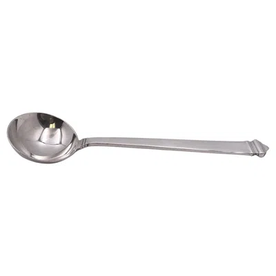 Pre-owned Tiffany & Co . Sterling Silver Sauce Ladle Spoon In Hampton Pattern