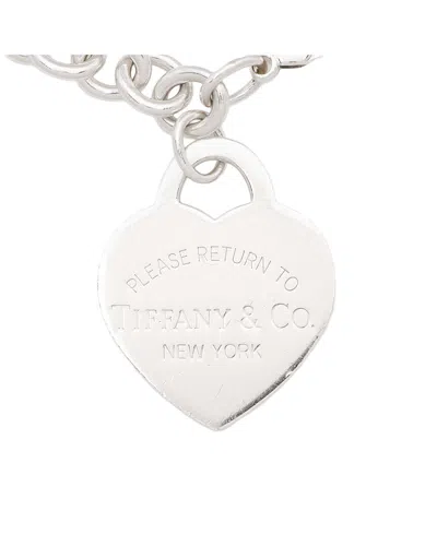 Tiffany & Co Sterling Silver . Sterling Silver Return To Tiffany  Heart Tag Bracelet (au