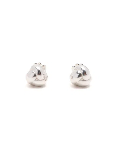 Tiffany & Co Stud Knot Earrings In Metallic