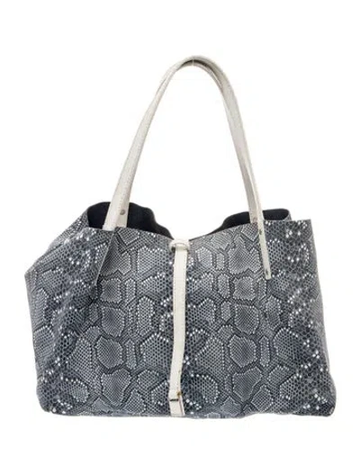 Pre-owned Tiffany & Co Suede Shoulder Bag In Blue