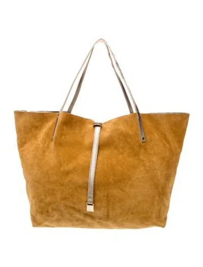 Pre-owned Tiffany & Co Suede Tote
