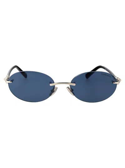 Tiffany & Co Sunglasses  0tf3104d 600180 56/18/140 In Blue