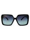 Tiffany & Co Tiffany Black Injected Sunglasses In Black