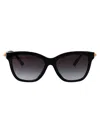 Tiffany & Co Black Grey Gradiant Acetate Sunglasses In Black