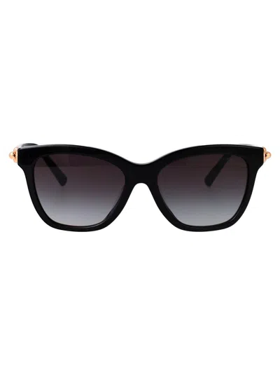 Tiffany & Co Black Grey Gradiant Acetate Sunglasses