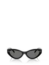Tiffany & Co Tiffany Dark Grey Oval Ladies Sunglasses Tf4225u 8001s4 54 In Gray