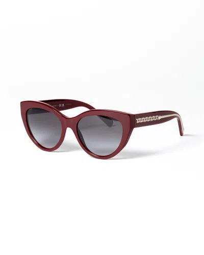 Tiffany & Co . Sunglasses Purple In Red