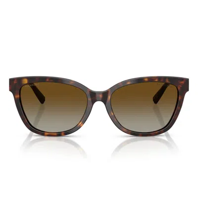 Tiffany & Co . Sunglasses Tf4237 B 8015 T5 Havana/brown Women Polarized