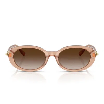 Tiffany & Co . Sunglasses Tf4242 D 82683 B Pink/brown Women In Purple