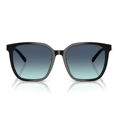 Tiffany & Co . Sunglasses Tf4244 D 80019 S Black/blue Gradient Women In Red