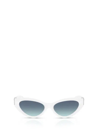 Tiffany & Co . Sunglasses In White
