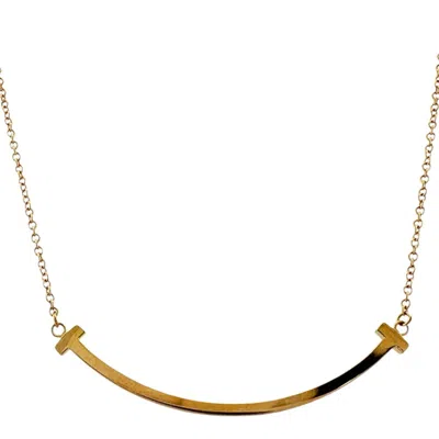 Pre-owned Tiffany & Co T Necklace () In Pink