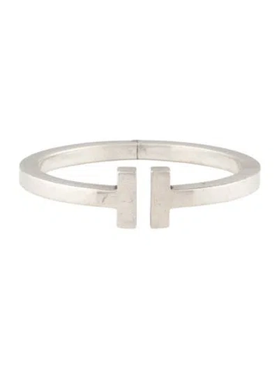 Pre-owned Tiffany & Co T Square Bracelet, 6.5" In Multi