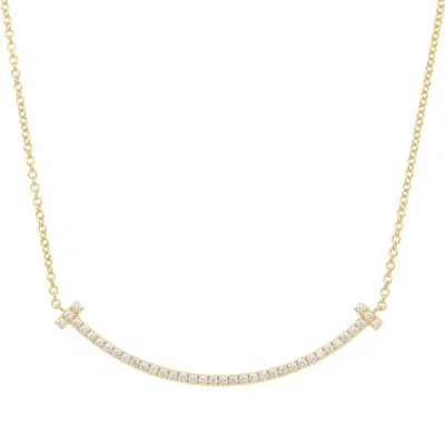 Pre-owned Tiffany & Co T Yellow (18k) Necklace ()