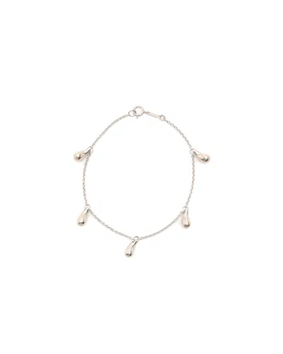 Tiffany & Co Teardrop Charm Bracelet In Gold