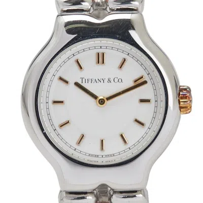 Pre-owned Tiffany & Co Tesoro Stainless Steel Wristwatch () In White