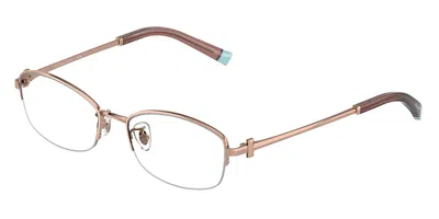 Tiffany & Co Tf1149td Asian Fit 6168 Women's Glasses Rose-gold Size 52 - Free Lenses - Blue Light Block Available