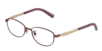 Tiffany & Co Tf1154td Asian Fit Women's Glasses, Burgundy, Size 52