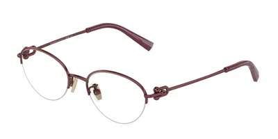 Tiffany & Co Tf1158td Asian Fit Women's Glasses, Burgundy, Size 50 In White
