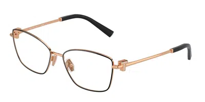 Tiffany & Co Tf1160b 6162 Women's Glasses Black Size 56 - Free Lenses - Blue Light Block Available In Gold
