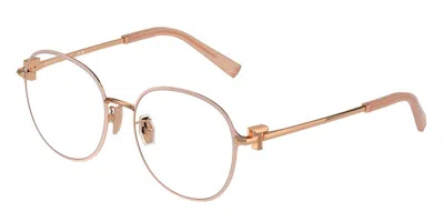 Tiffany & Co Tf1161d Vestibilità Orientale 6215 Occhiali Da Vista Rosa Per Donna (solo Montatura) In Gold