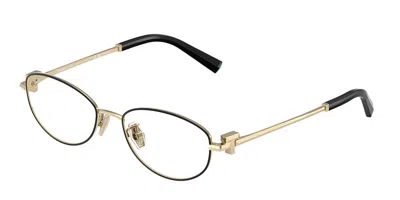 Tiffany & Co Tf1162td Asian Fit Women's Glasses, Black, Size 52 In Gold