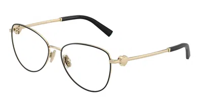 Tiffany & Co Tf1163b Women's Glasses, Black, Size 54 In Gold