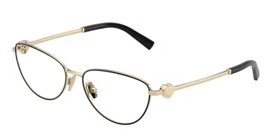Tiffany & Co Tf1164b Women's Glasses, Black, Size 54 In Gold