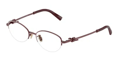 Tiffany & Co Tf1171d Asian Fit 6185 Women's Glasses Burgundy Size 51 - Free Lenses - Blue Light Block Available In Neutral