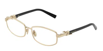 Tiffany & Co Tf1179 6021 Women's Glasses Gold Size 54 - Free Lenses - Blue Light Block Available In Pale Gold
