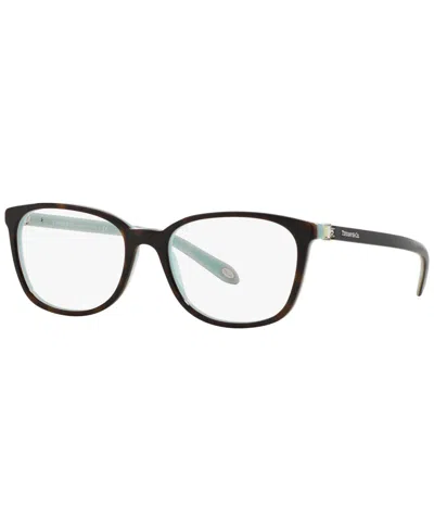 Tiffany & Co Tf2109hb Tiffany Aria Women's Square Eyeglasses In Havana Blu