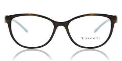 Tiffany & Co . Tf2144hb Asian Fit Women's Glasses, Tortoiseshell, Size 54 In Brown