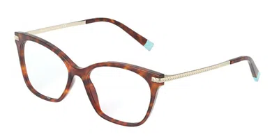 Tiffany & Co Tf2194 8002 Occhiali Da Vista Tartarugatishell Per Donna (solo Montatura) In Brown