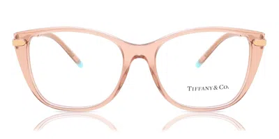 Tiffany & Co Tf2216 8332 Women's Glasses Pink Size 52 - Free Lenses - Blue Light Block Available In Neutral