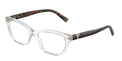 Tiffany & Co Tf2233b Women's Glasses, Clear, Size 54 In Metallic