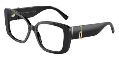 Tiffany & Co Tf2235 8001 Women's Glasses Black Size 53 - Free Lenses - Blue Light Block Available