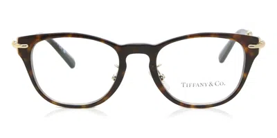 Tiffany & Co Tf2237d Asian Fit Women's Glasses, Tortoiseshell, Size 48 In Black
