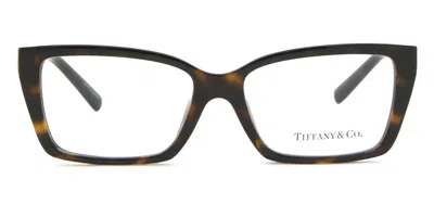 Tiffany & Co Tf2239u Women's Glasses, Tortoiseshell, Size 54 In Black