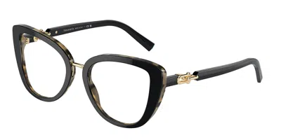Tiffany & Co Tf2242 8256 Women's Glasses Black Size 52 - Free Lenses - Blue Light Block Available