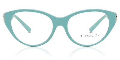 Tiffany & Co Tf2244 8388 Women's Glasses Blue Size 53 - Free Lenses - Blue Light Block Available