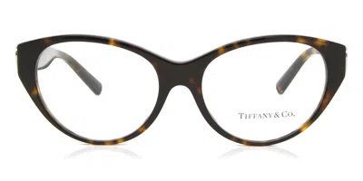 Tiffany & Co Tf2244 Women's Glasses, Tortoiseshell, Size 53 In Brown