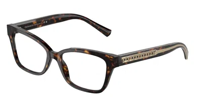 Tiffany & Co Tf2249 Women's Glasses, Tortoiseshell, Size 54 In Brown