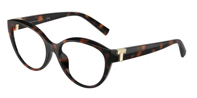 Tiffany & Co Tf2255u Women's Glasses, Tortoiseshell, Size 54 In Brown