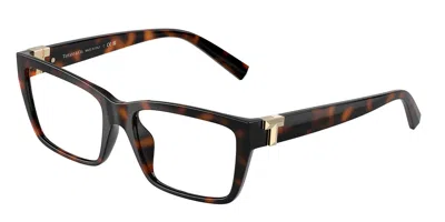 Tiffany & Co Tf2256u Women's Glasses, Tortoiseshell, Size 52 In Brown
