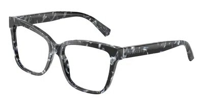 Tiffany & Co Tf2260 8428 Women's Glasses Tortoiseshell Size 53 - Free Lenses - Blue Light Block Available In Gray