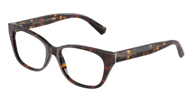 Tiffany & Co Tf2261 8015 Occhiali Da Vista Tartarugatishell Per Donna (solo Montatura) In Brown
