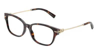 Tiffany & Co Tf2262 Women's Glasses, Tortoiseshell, Size 52 In Brown